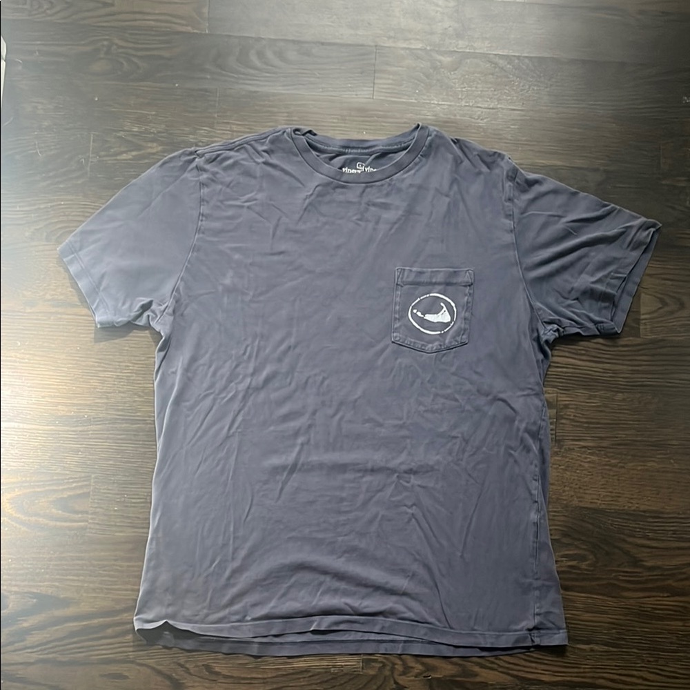 Vineyard Vines Blue Short Sleeve Tee (Nantucket Edition)